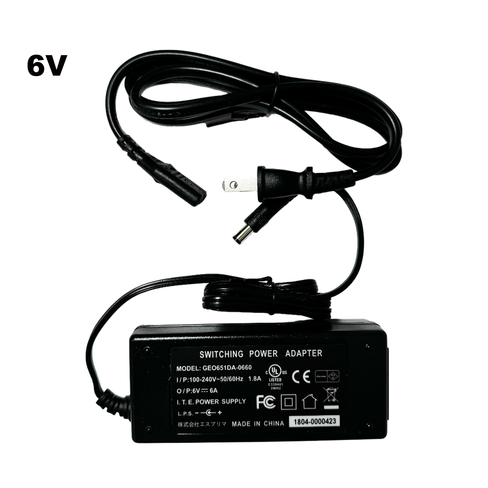 6V 6A ACアダプター PSE取得品【8連ワインディングマシーン専用】