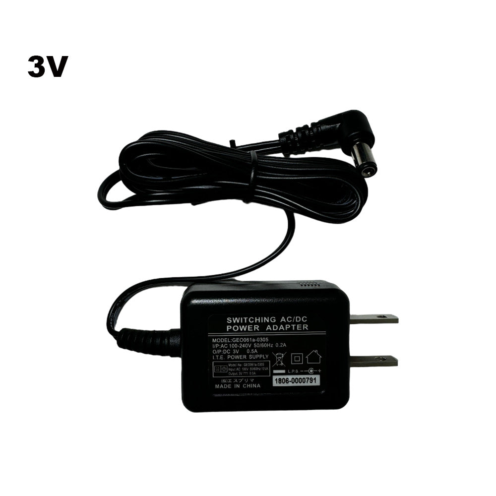 3V 0.5A  ACアダプター PSE取得品【木製・PU製ワインディングマシーン専用】