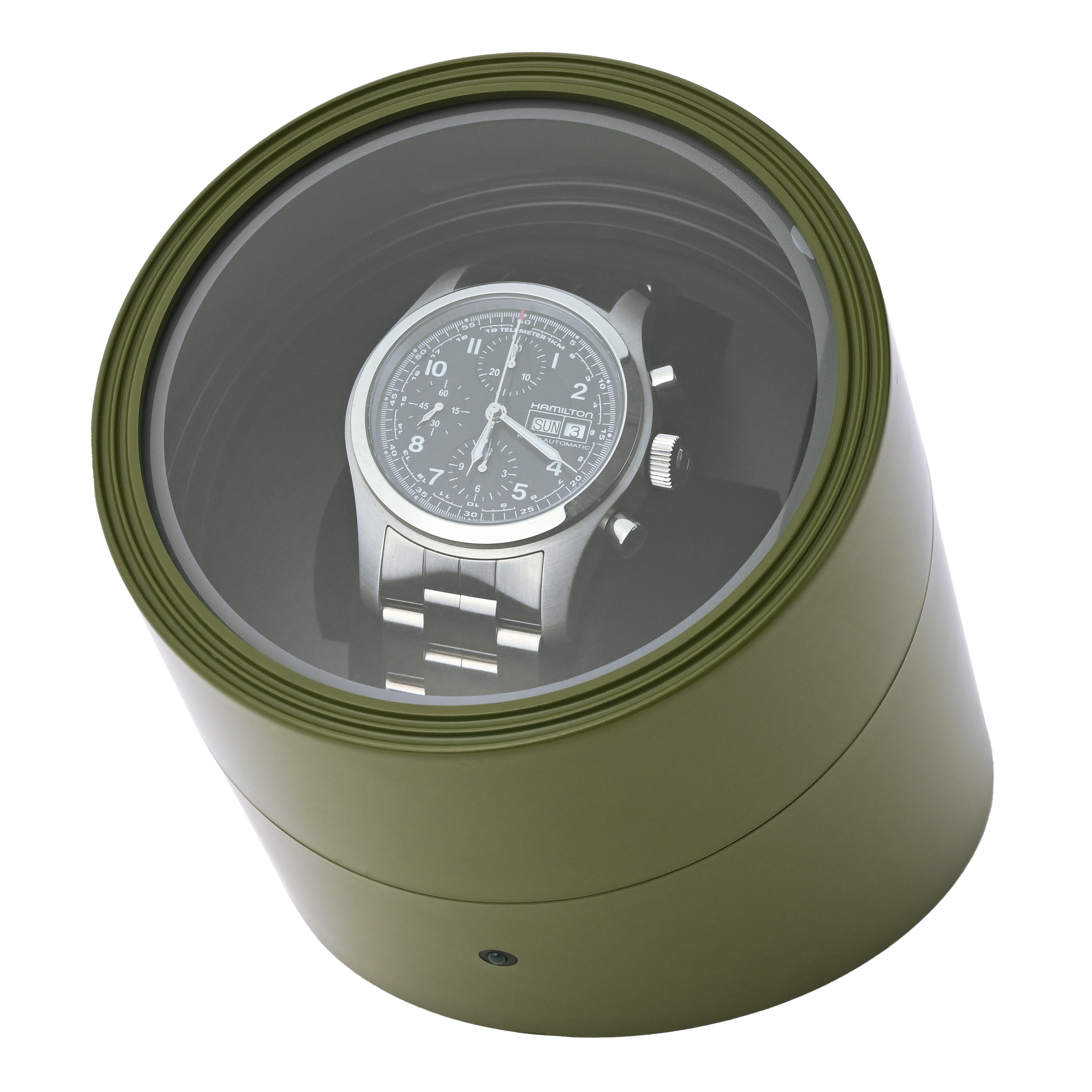 腕時計1本巻きワインディングマシーン（ミリタリーグリーン）ES10302GR